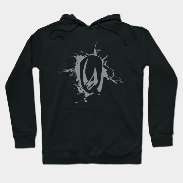 Mudhorn Splatter Hoodie by rick27red